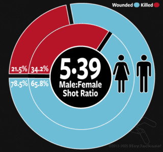 Gender of Chicago homicide victims 2026